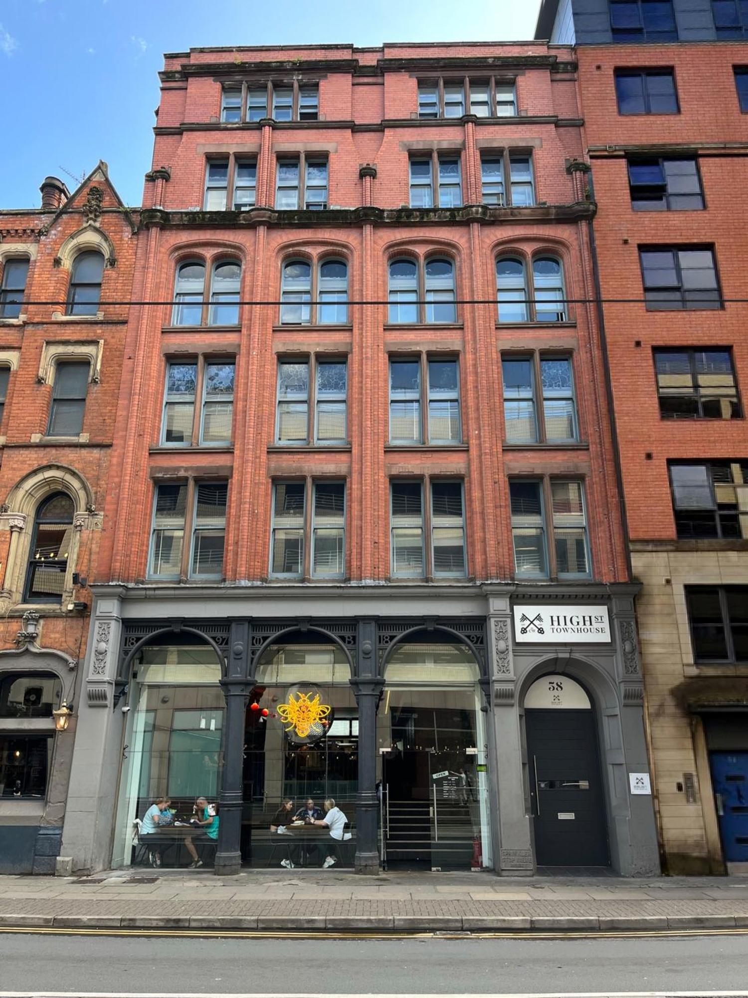 High Street Town House Aparthotel Manchester Exterior photo